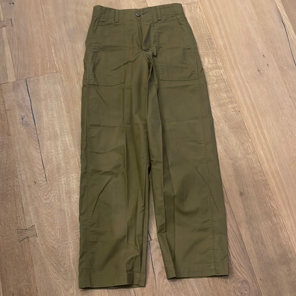 Uniqlo baker pants - green xxsmall